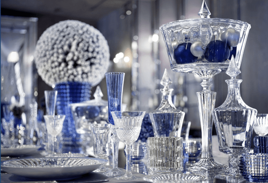 Du cloud dans le cristal de Baccarat