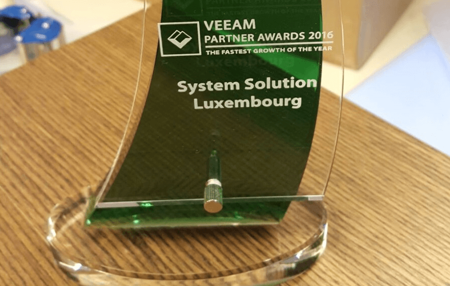 System Solutions s'illustre aux Veeam ProPartner Awards 2016