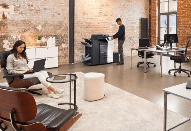 Avec le bizhub i-Series, les processus d'information complexes sont simplifiés